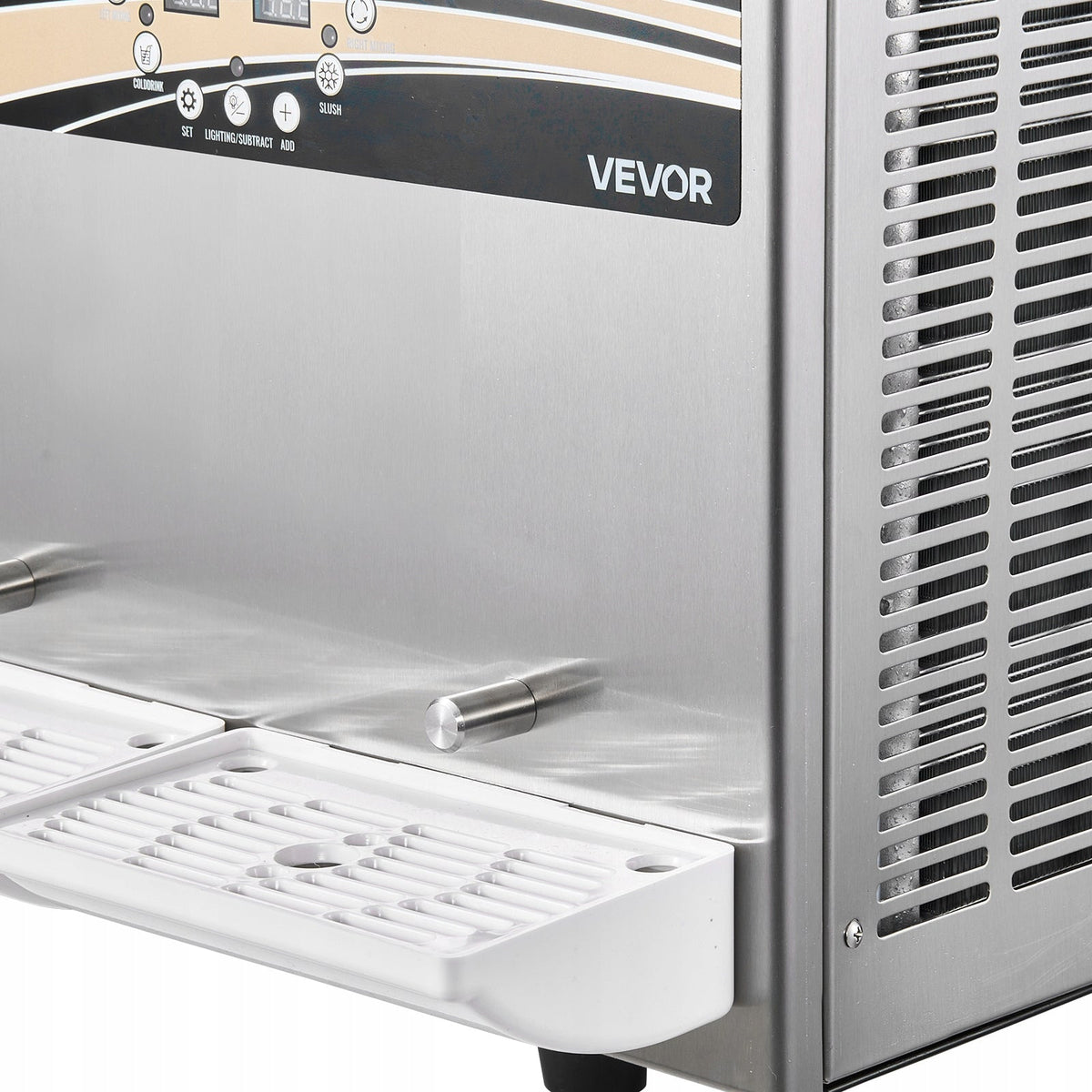 PROFESSIONAL VEVOR 4 X 12L 1650W CRUSHED ICE MACHINE WITH REGULATION