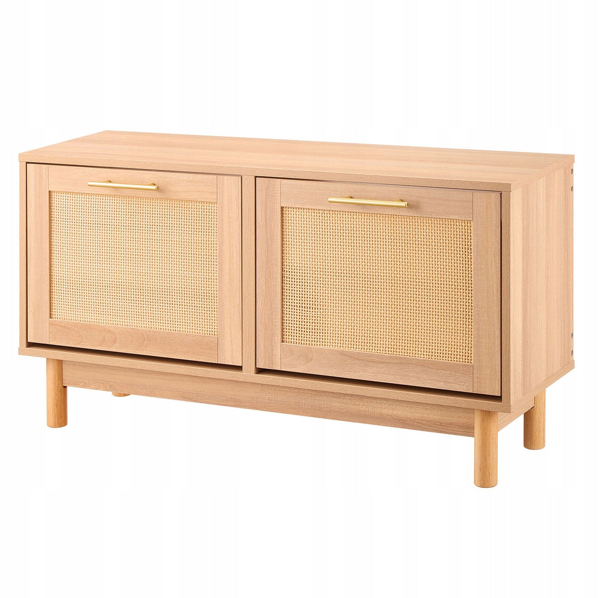 VEVOR SHOE BENCH WITH SHELF 100X30X53 CM STRONG FOR HALLWAY NATURAL