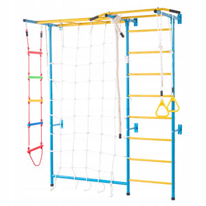 VEVOR 7-in-1 Gymnastics Wall for Kids, Strong Steel Wall-Mounted