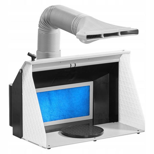 VEVOR SPRAY BOOTH WITH TWO FANS 545X475X370MM LED POWERFUL