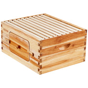 VEVOR BEEHIVE STARTER KIT WITH DEEP BOX 100 NATURAL FIR WOOD
