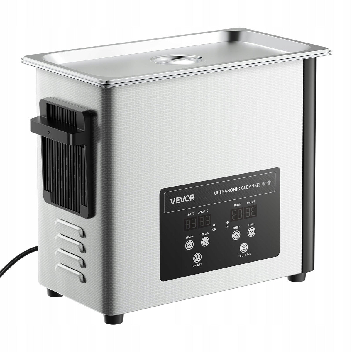 PROFESSIONAL VEVOR ULTRASONIC CLEANER 6L 40KHZ STAINLESS STEEL TIMER