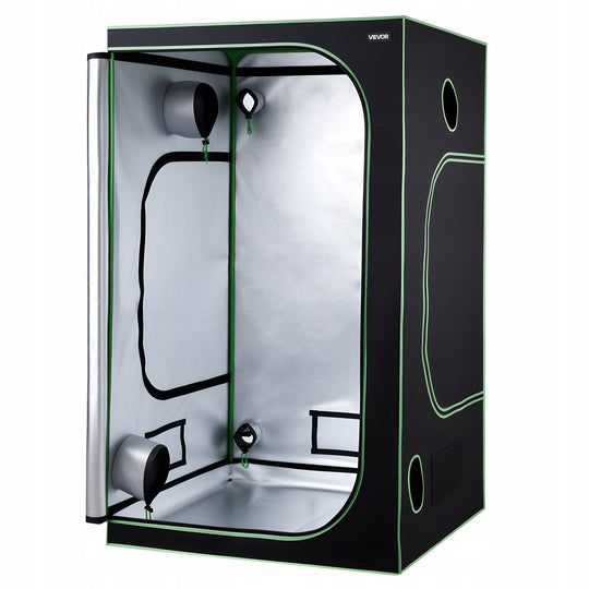 VEVOR GROW TENT 120X120X200 CM 600D HIGHLY REFLECTIVE SOLID