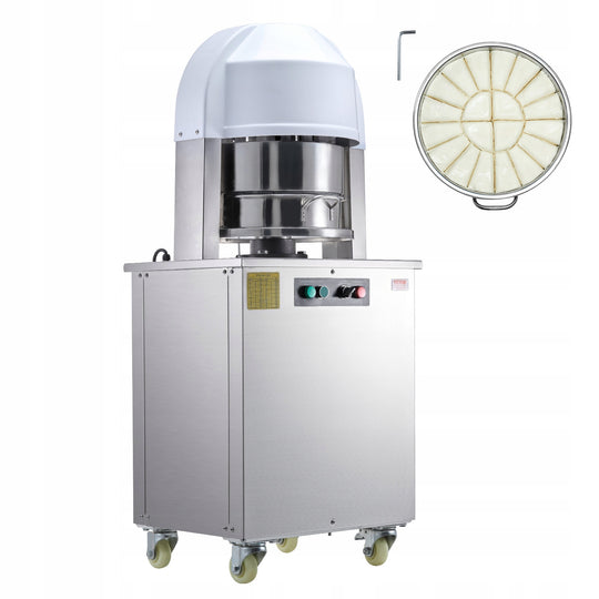 VEVOR ELECTRIC DOUGH DIVIDER 20-PART 750W POWER STAINLESS STEEL