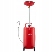 VEVOR 95L OIL DRAIN PAN PROFESSIONAL PORTABLE WITH WHEELS