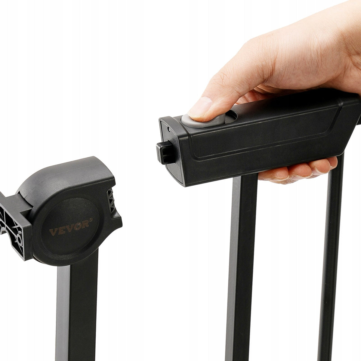 VEVOR BABY GATE STAIR GATE ADJUSTABLE 75-109 CM STRONG THRESHOLD-FREE