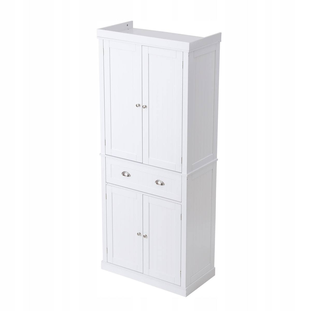 SOLID VEVOR KITCHEN CABINET 183 CM WITH DOORS, DRAWER, AND ADJUSTABLE