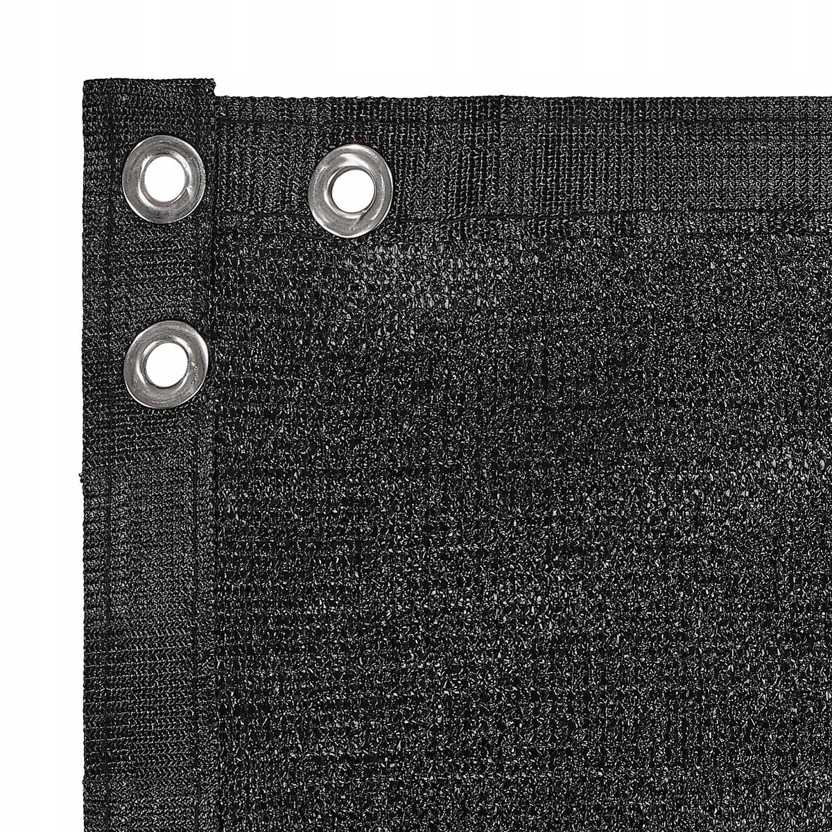 VEVOR 90 HDPE SUN SHADE SAIL 305X305 CM STRONG SOLID BLACK
