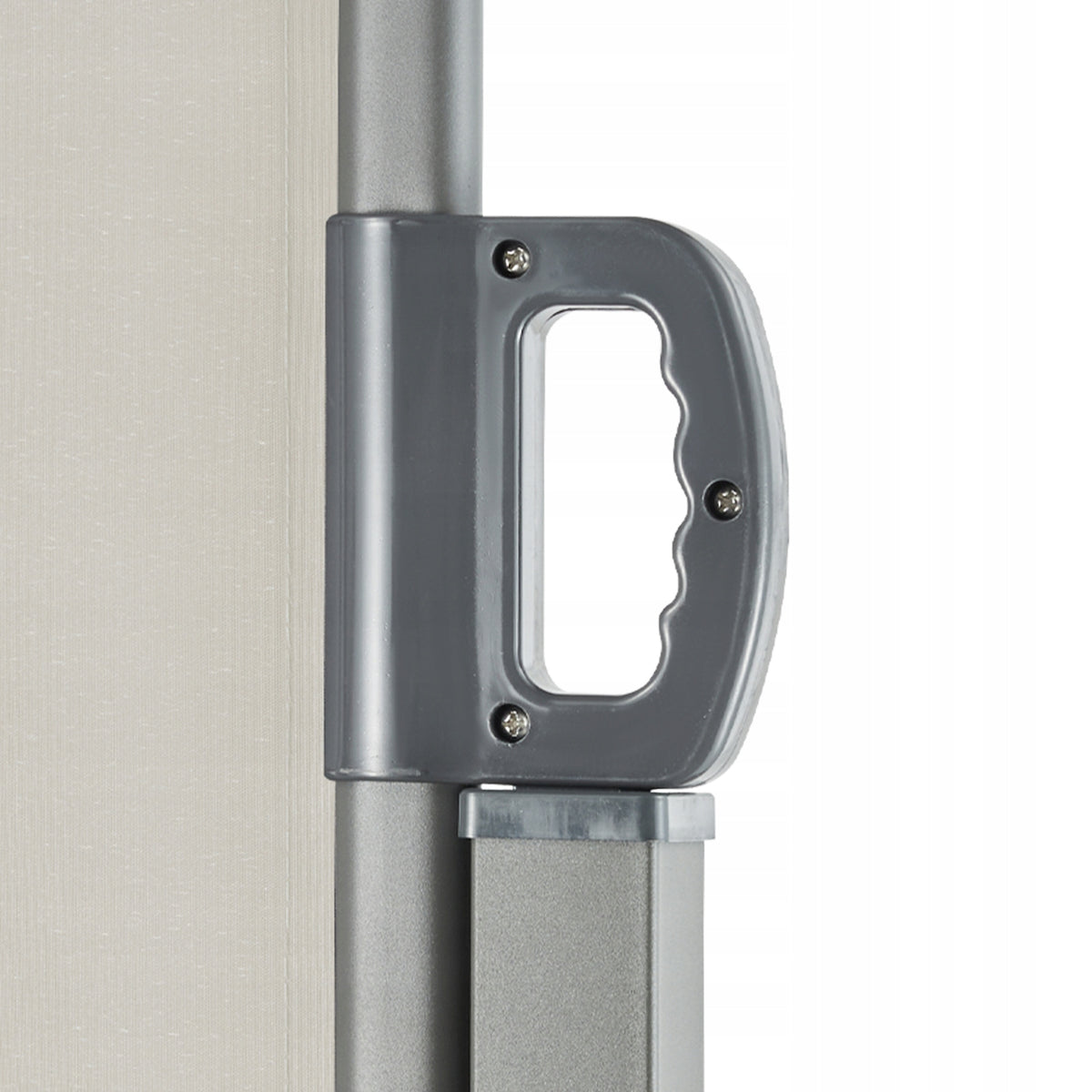 VEVOR SIDE AWNING 160X300 CM BEIGE POLYESTER 180G STRONG IRON FRAME
