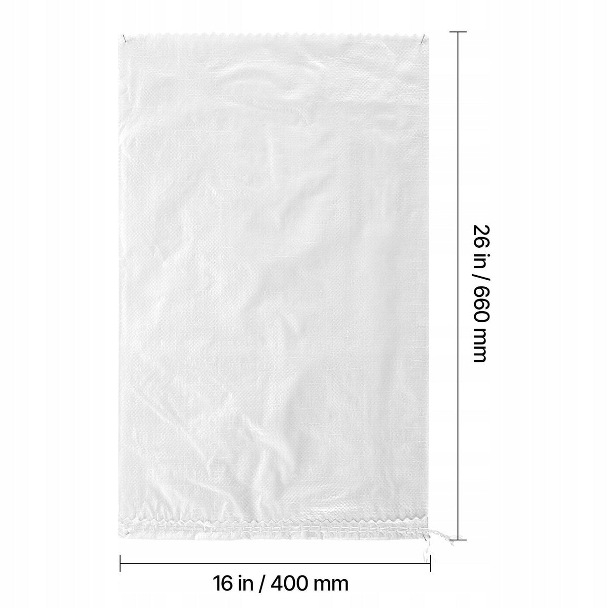 VEVOR SANDBAGS FLOOD CONTROL 50 PCS 400X660MM STRONG