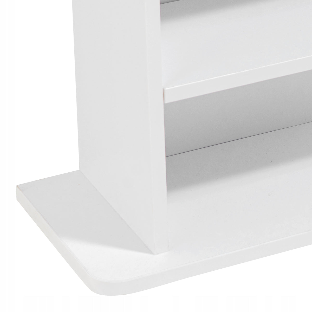 PROFESSIONAL VEVOR 5-TIER DVD CABINET FOR UP TO 240 CDs WHITE
