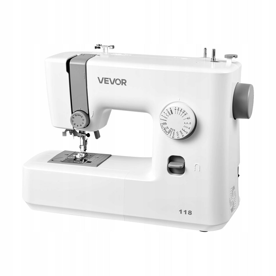 VEVOR ELECTRIC SEWING MACHINE FOR BEGINNERS 18 STITCHES LED FOOT PEDAL