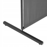 VEVOR ROOM DIVIDER 1 PANEL 180 CM GREY STURDY FRAME OXFORD