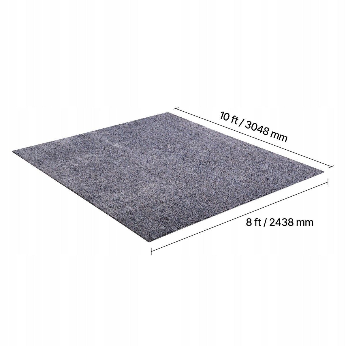VEVOR COZY RUG 3048X2438 MM SHORT PILE 20 MM STRONG DURABLE ANTI-SLIP