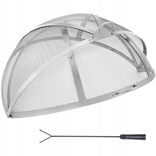 VEVOR SPARK SCREEN FOR FIRE PITS 914MM PREMIUM STAINLESS STEEL