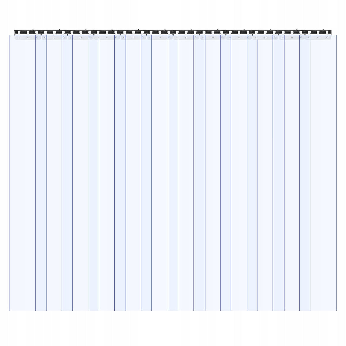 PROFESSIONAL VEVOR PVC STRIP CURTAIN 1830X2134 MM 2 MM THICKNESS BEST