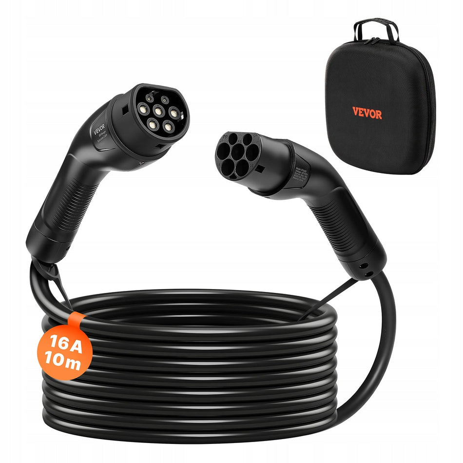 VEVOR ELECTRIC VEHICLE CHARGING CABLE 16A 10M 11KW PROFESSIONAL