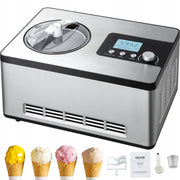 VEVOR PROFESSIONAL ICE CREAM MAKER 2L 180W COMPRESSOR AUTOMATIC