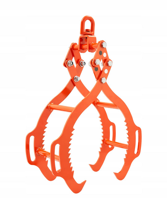 VEVOR LOG GRAPPLE 609-710 MM 4-FINGER ROTATING HEAVY-DUTY PROFESSIONAL