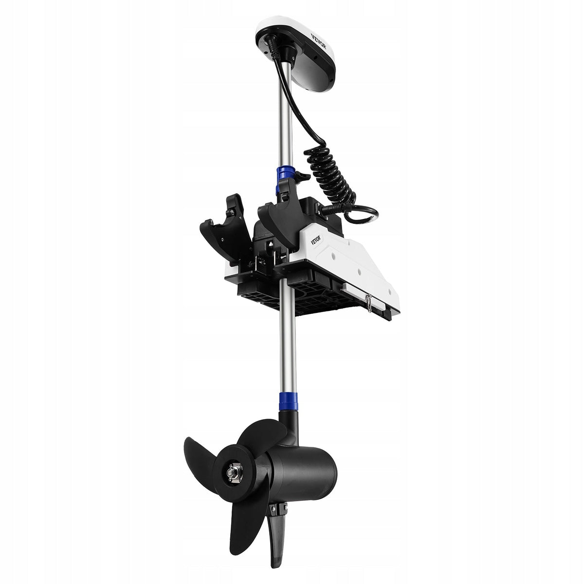 VEVOR 12V 55LBS THRUST ELECTRIC OUTBOARD MOTOR GPS 10-SPEED REMOTE CONTROL