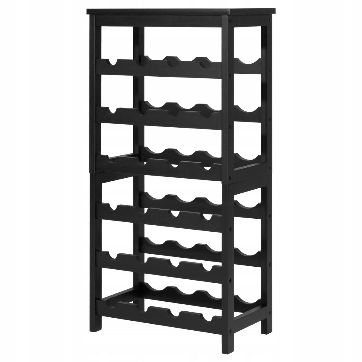 VEVOR 24 BOTTLE 6-TIER FREESTANDING PROFESSIONAL WINE RACK