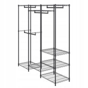 VEVOR MOBILE CLOTHES RACK HEAVY DUTY FREESTANDING 362 KG ADJUSTABLE