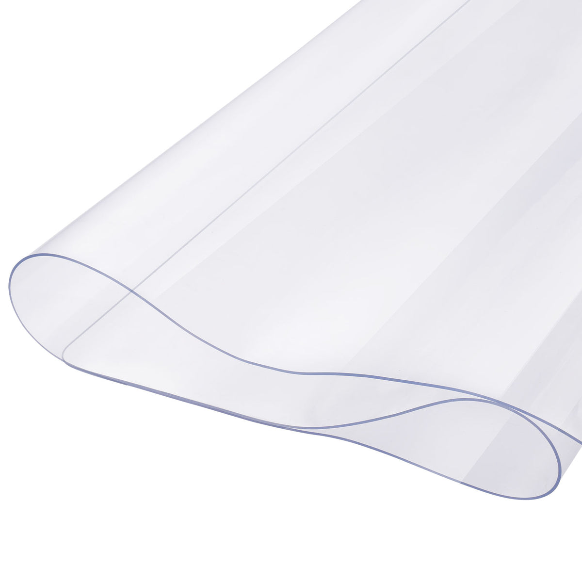 VEVOR PLASTIC TABLECLOTH PROTECTOR 54X54 INCHES CLEAR 2MM PVC