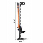 VEVOR AGRICULTURAL JACK 1075 MM 3.18T STRONG MANUAL SOLID BEST