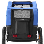 VEVOR BICYCLE TRAILER FOR DOGS UP TO 30 KG FOLDABLE STRONG AND LIGHTWEIGHT FRAME