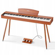 VEVOR DIGITAL PIANO 88 FULLY WEIGHTED KEYS POWERFUL SOUND THREE PEDALS