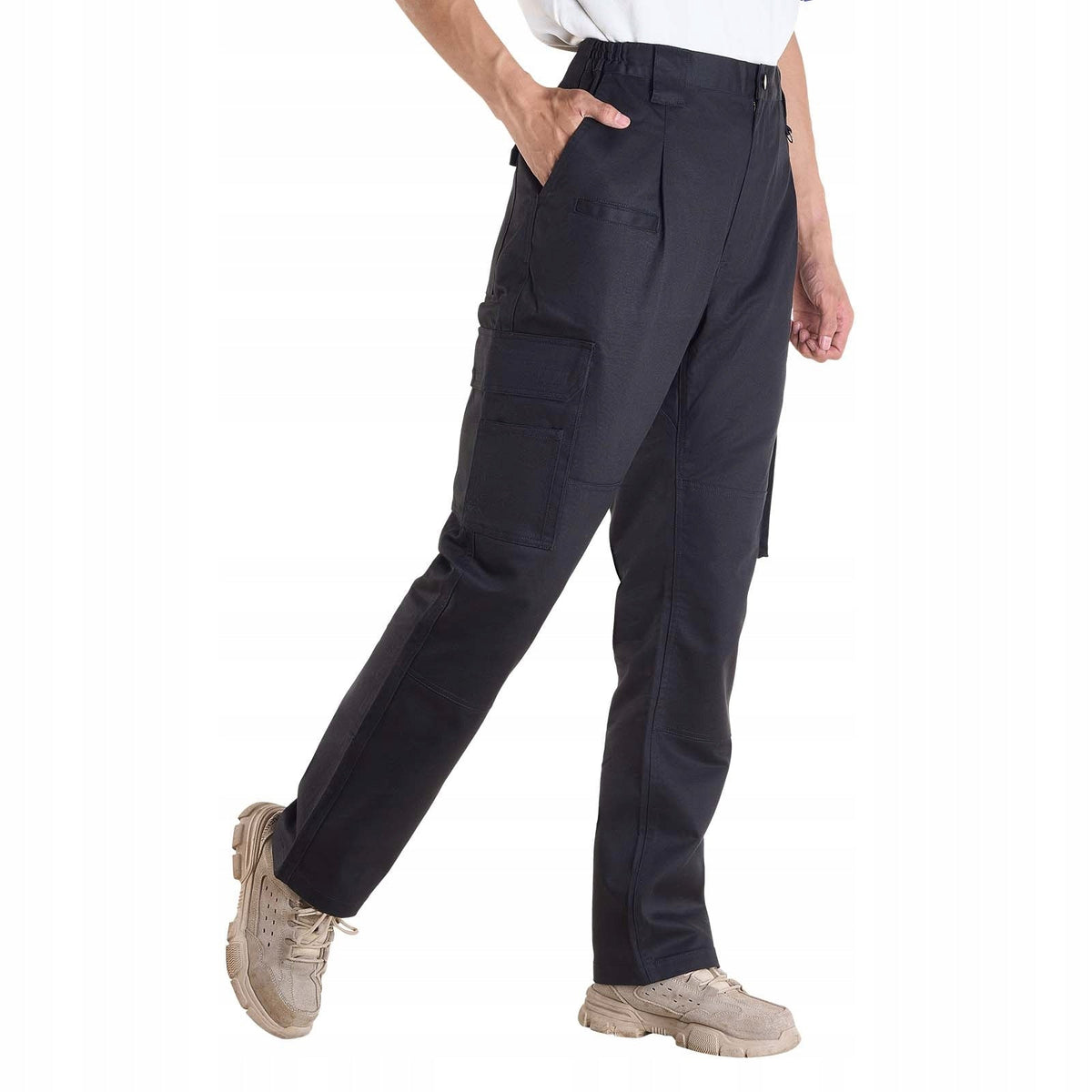 VEVOR FLAME RETARDANT M COTTON CARGO TROUSERS PROFESSIONAL BLACK