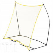 VEVOR SOCCER REBOUNDER PORTABLE SOCCER TRAINER 7X7FT STURDY CONSTRUCTION