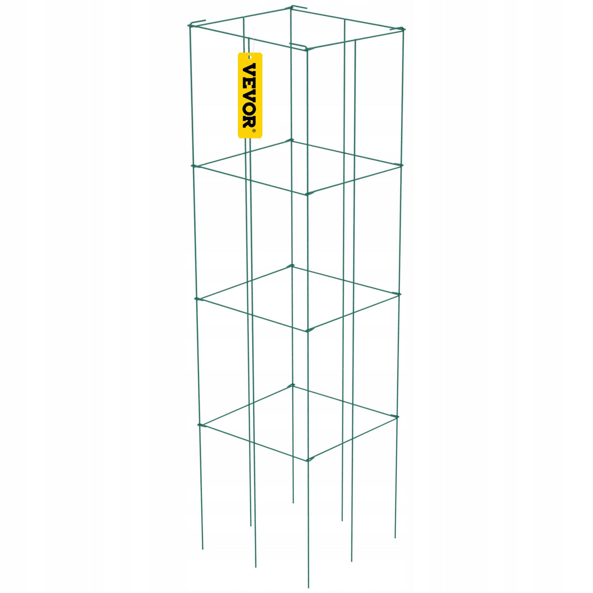 VEVOR TOMATO CAGES 37X37X100 CM SET OF 6 STRONG SQUARE