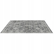 VEVOR CARPET 2439X3048 MM SHORT PILE WASHABLE NON-SLIP GREY