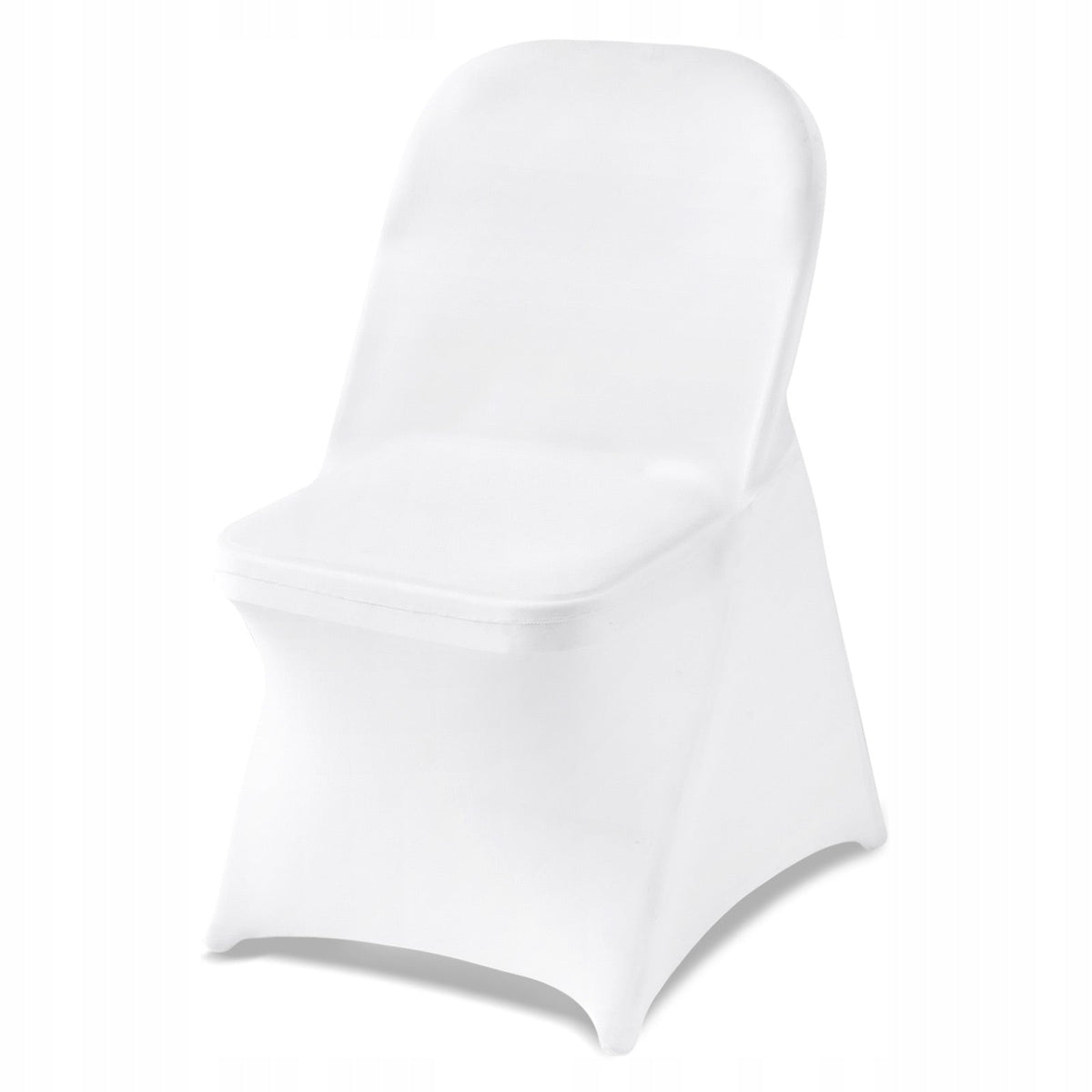 VEVOR CHAIR COVERS 150 PCS ELASTIC WHITE SPANDEX FOR WEDDINGS