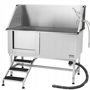 VEVOR PROFESSIONAL STAINLESS STEEL DOG GROOMING BATH TUB