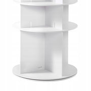 VEVOR 360 ROTATING 5-TIER SHOE RACK FOR 20 PAIRS WHITE STURDY