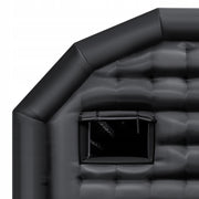 VEVOR 5X4X3.8M INFLATABLE PARTY TENT, BLACK, STURDY AND SPACIOUS