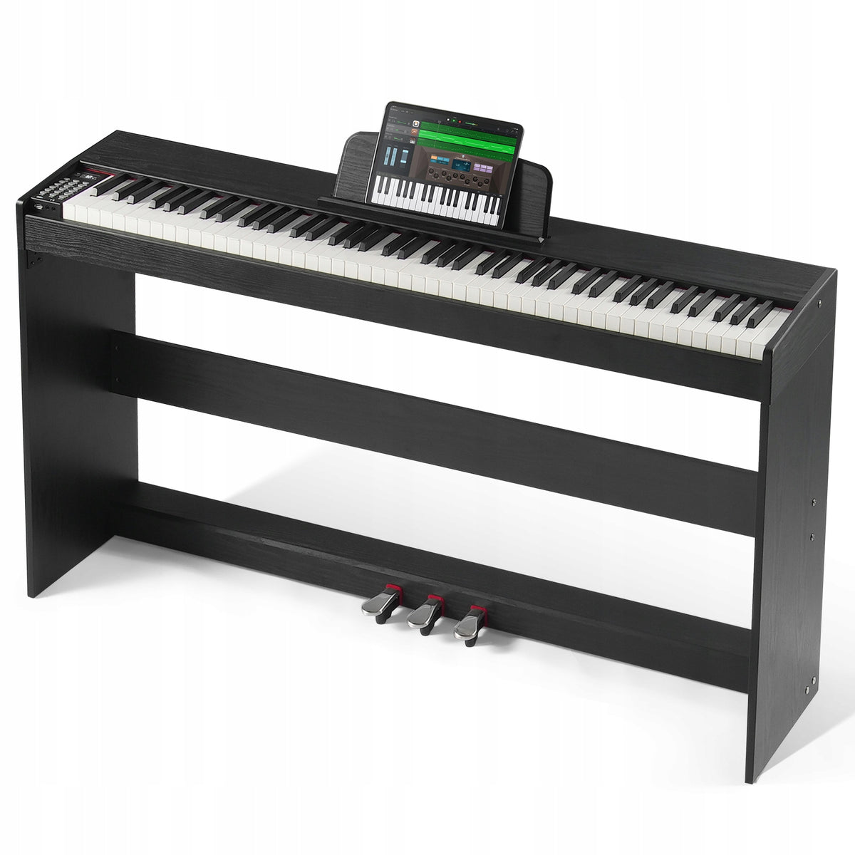 VEVOR DIGITAL PIANO 88 WEIGHTED KEYS DUAL KEYBOARD BLUETOOTH