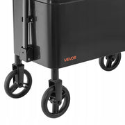 VEVOR COOLER CART 75.71L FOR DRINKS UP TO 50 BOTTLES 110 CANS DURABLE