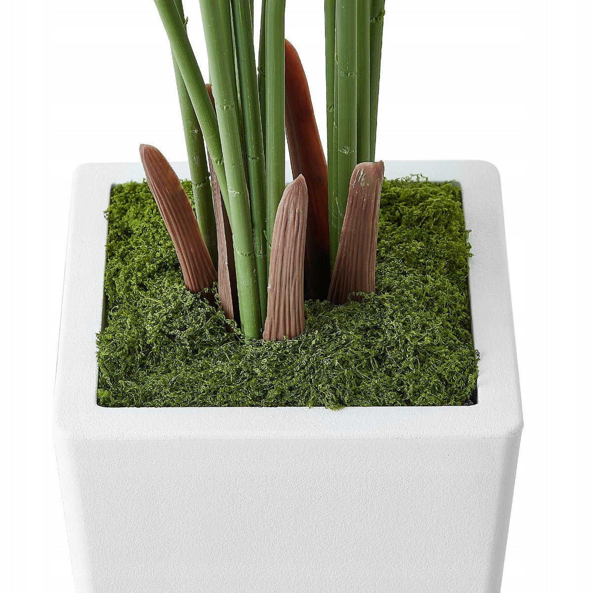 VEVOR 5FT ARTIFICIAL ARECA PALM TREE WITH WHITE POT STURDY AND STYLISH