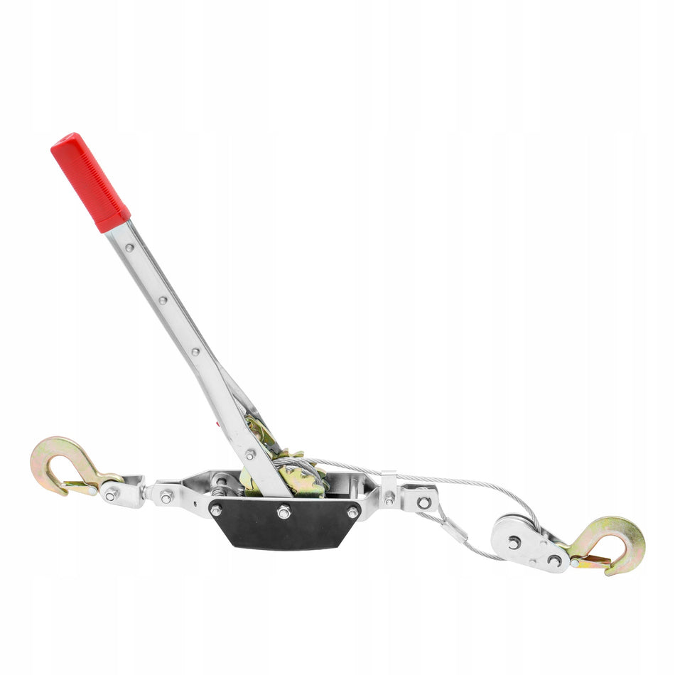 VEVOR 2 TON HEAVY DUTY 12FT CABLE HAND WINCH DOUBLE GEARED