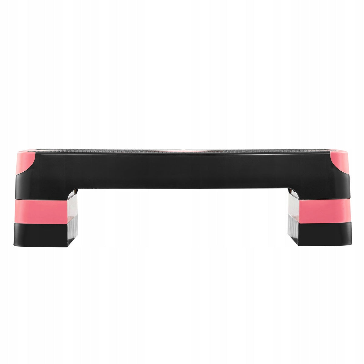 VEVOR AEROBIC STEPPER ADJUSTABLE 3 LEVELS NON-SLIP RED
