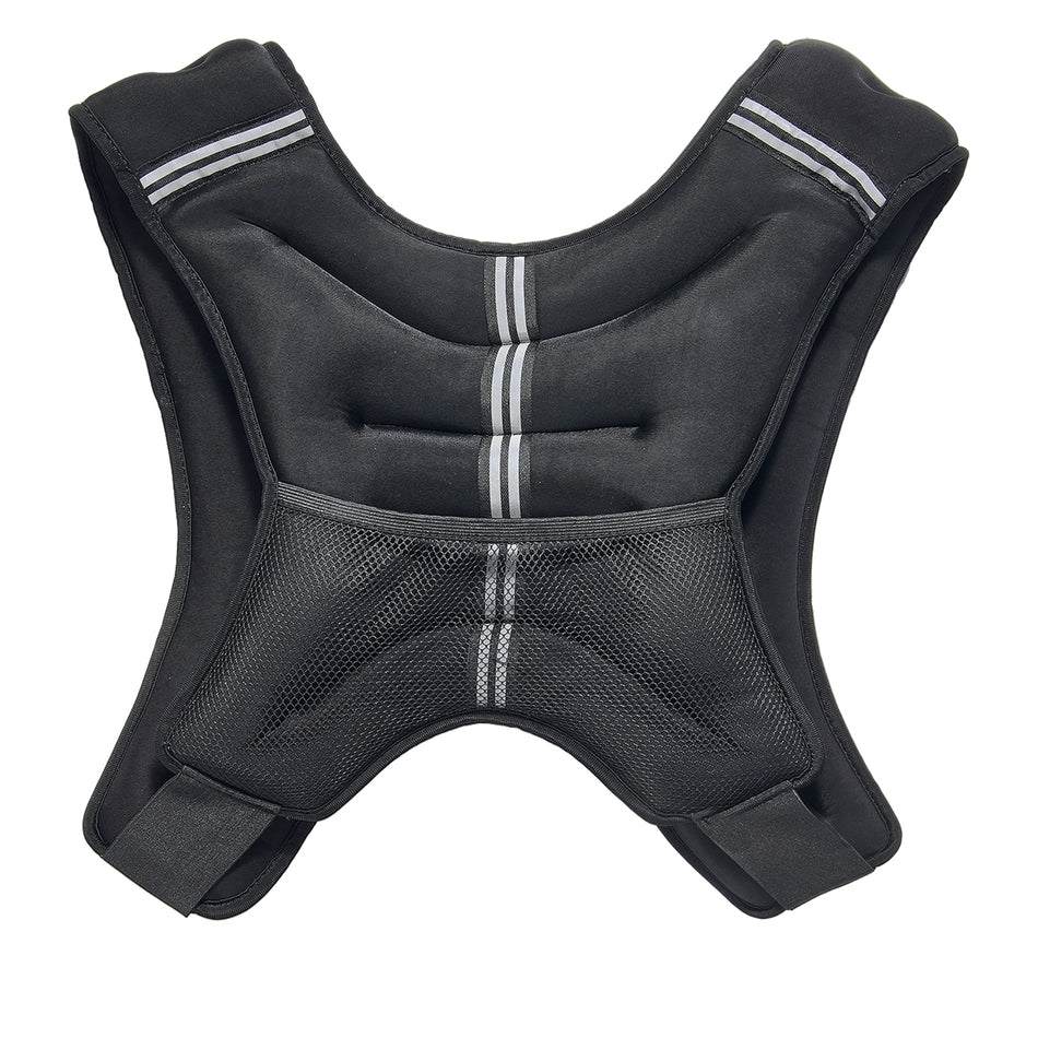 VEVOR 13.8 KG WEIGHTED VEST ADJUSTABLE WITH REFLECTIVE STRAP STRONG