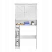 VEVOR BATHROOM CABINET WITH DOUBLE DOORS AND ADJUSTABLE SHELF STURDY