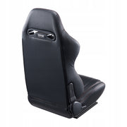 VEVOR RACING CHAIR 2PCS ADJUSTABLE COCKPIT PVC LEATHER STRONG COMFORT