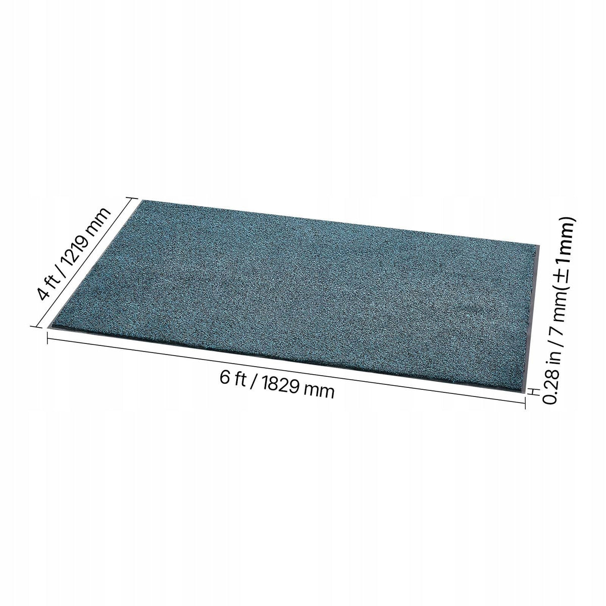 VEVOR DIRT TRAPPER ENTRANCE MAT 1829X1219MM HEAVY-DUTY INDOOR DOORMAT