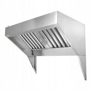 VEVOR 1.5M RANGE HOOD 201 STAINLESS STEEL FOR FOOD TRUCKS STRONG AND DURABLE