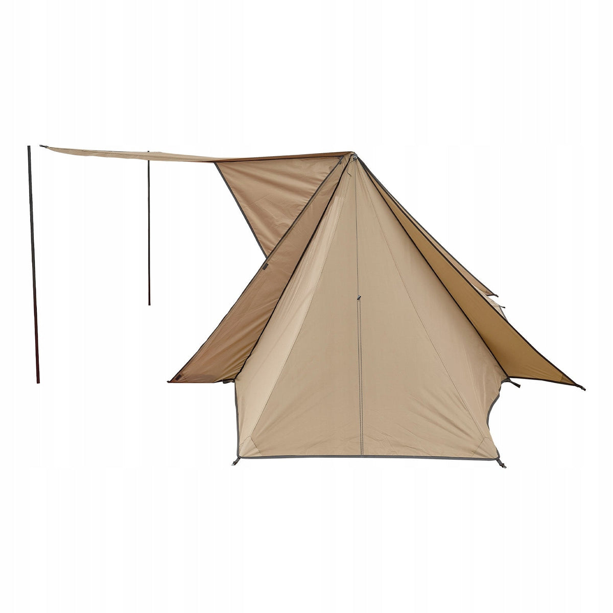 VEVOR LIGHTWEIGHT CAMPING TENT WITH STOVE JACK AND 2 POLES