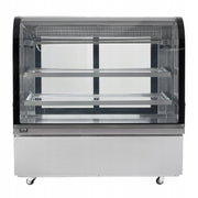 VEVOR CAKE DISPLAY REFRIGERATOR 505L 2-TIER COMMERCIAL LED STAINLESS STEEL